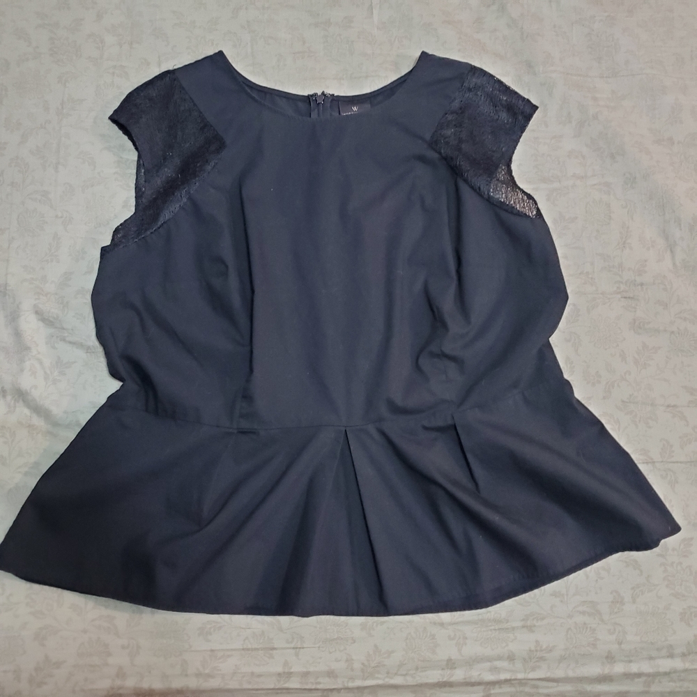 Worthington Peplum Top